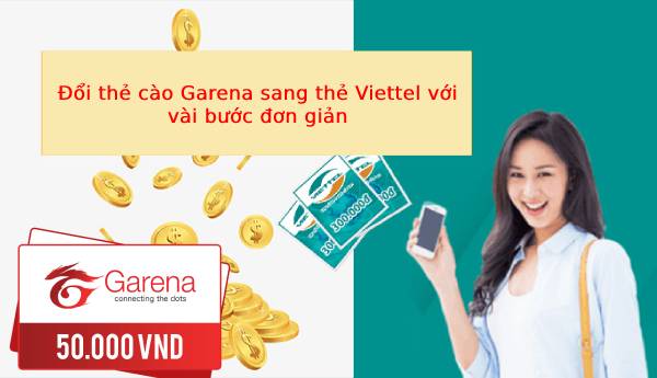 Cách đổi thẻ Garena sang thẻ Viettel nhanh nhất - Ảnh 3