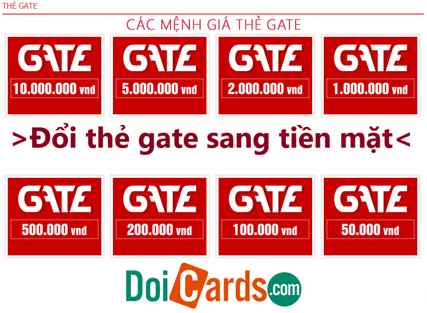 Đổi thẻ Gate sang thẻ Mobifone chiết khấu tốt nhất hiện nay - Ảnh 2